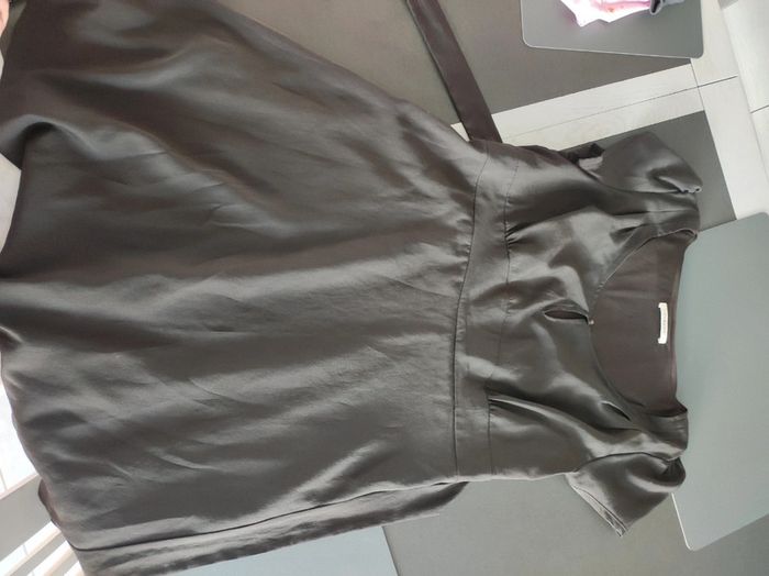 Robe marron camaïeu taille 44
