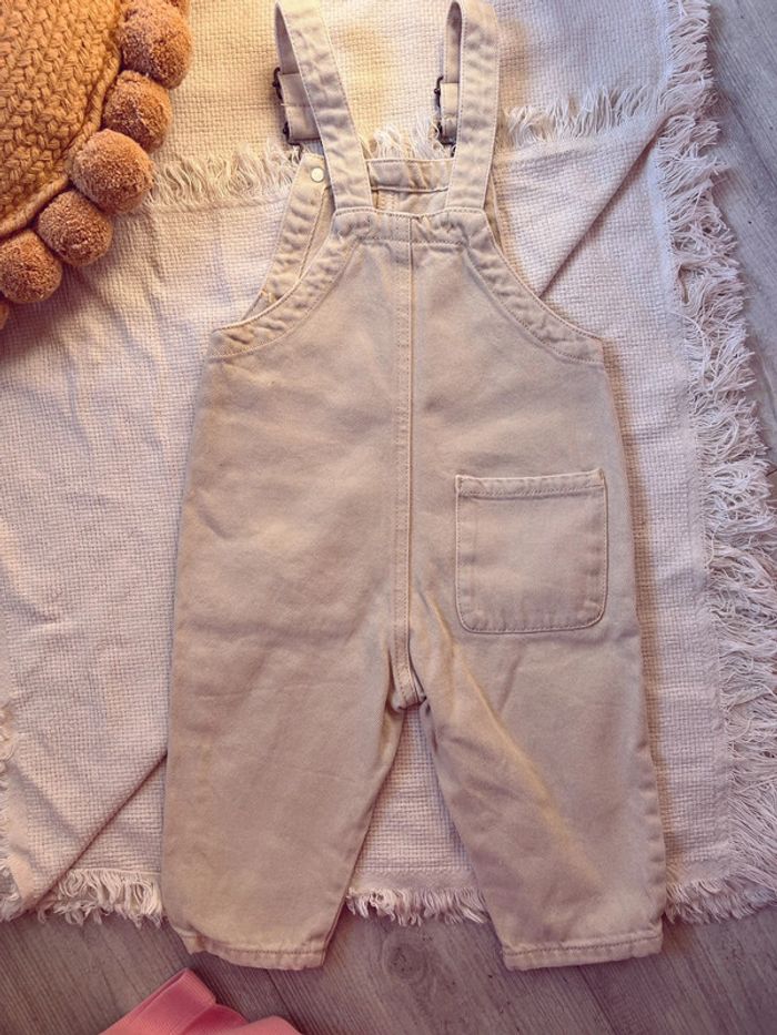Salopette Zara de nom beige unisexe mixte 86 - photo numéro 4