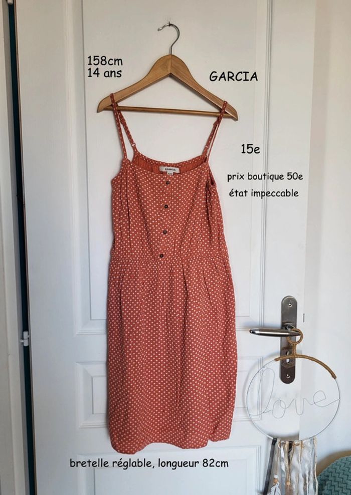 Robe 👗 à bretelle Garcia 14 ans impeccable