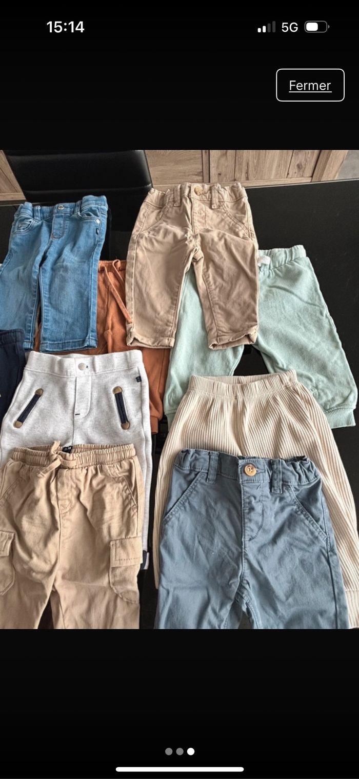 Lots de pantalons - photo numéro 3