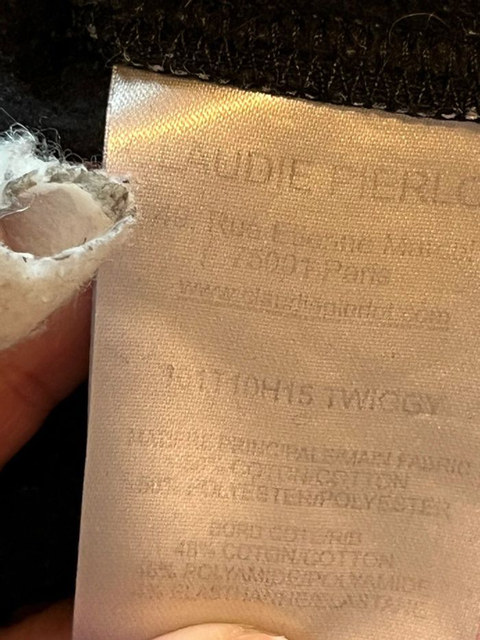 Sweat noir Claudie Pierlot XS - photo numéro 7