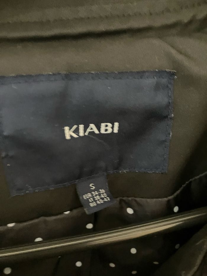 Trench noir Kiabi - S - photo numéro 2