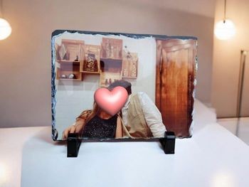 Ardoise sur pied à personalisée 