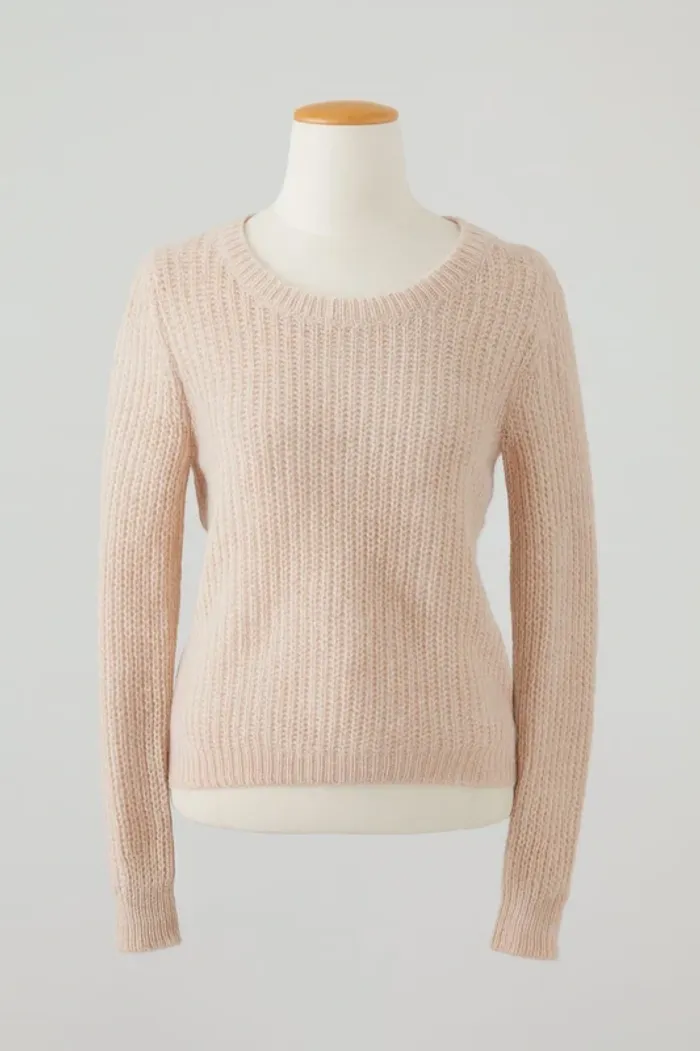 Pull rose / abricot Camaïeu Taille M - photo numéro 2
