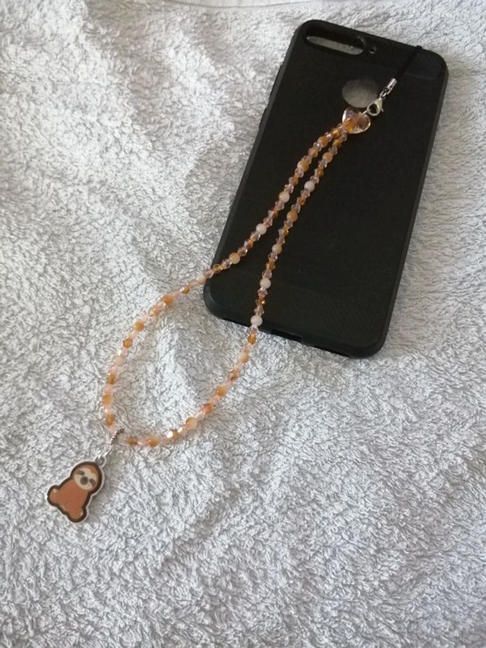 Breloque téléphone paresseux - photo numéro 2