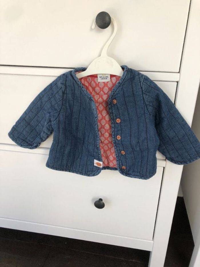 gilet tape à l'oeil 6 mois