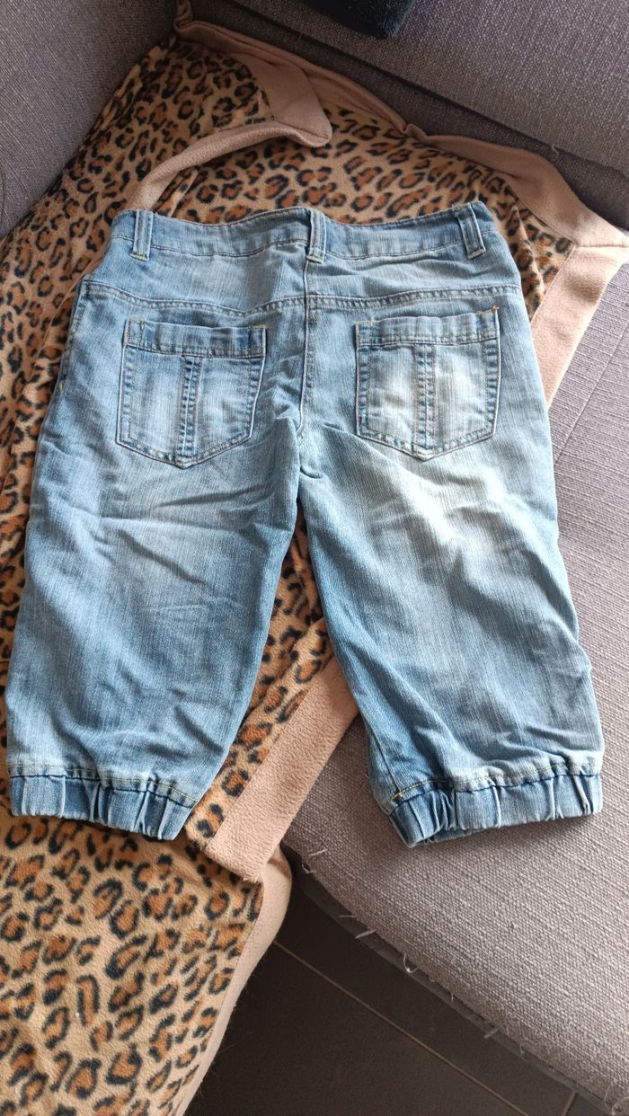 Pantacourts en jeans  14 ans - photo numéro 2