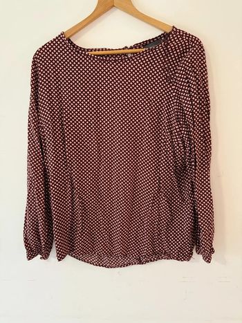 Blouse légère à motifs géométriques – Taille 42
