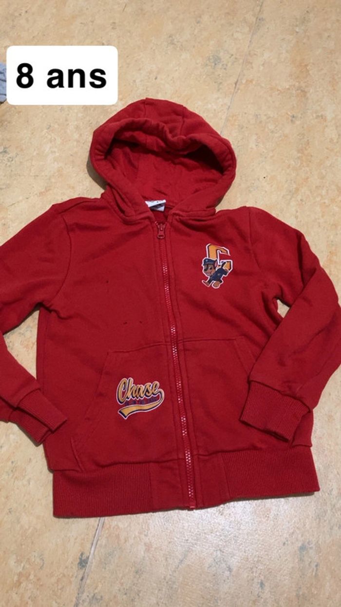 Gilet 8 ans pat patrouille