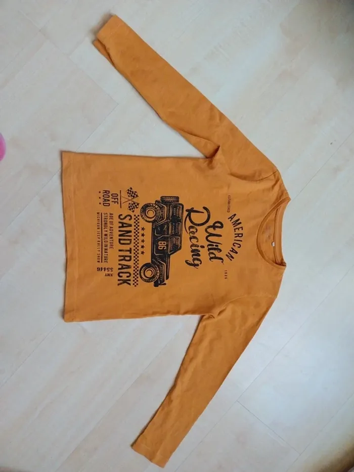 T-shirt manches longues garçon - photo numéro 2