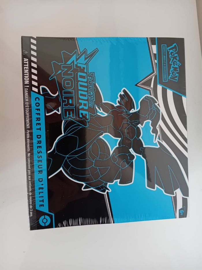 Lot pokemon etb foudre noire - photo numéro 2