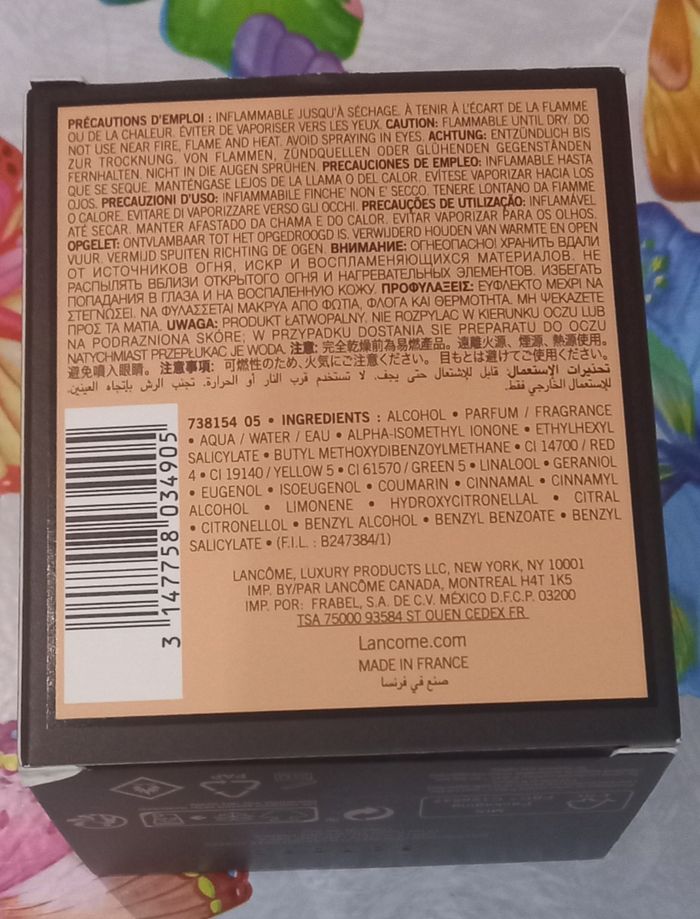 Parfum Trésor Lancôme - photo numéro 3