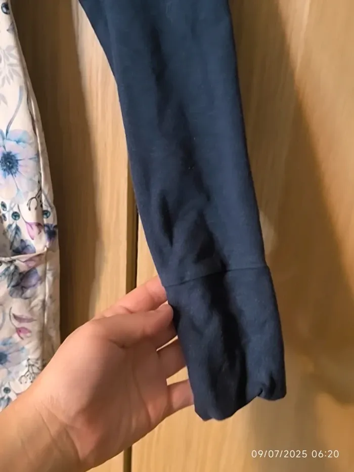 Robe bleu fleurie (L 40/42) - photo numéro 4