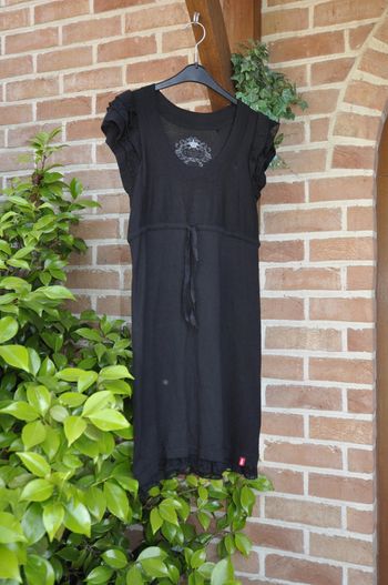 Esprit Edc robe noire t.D-XS/F-S tb état