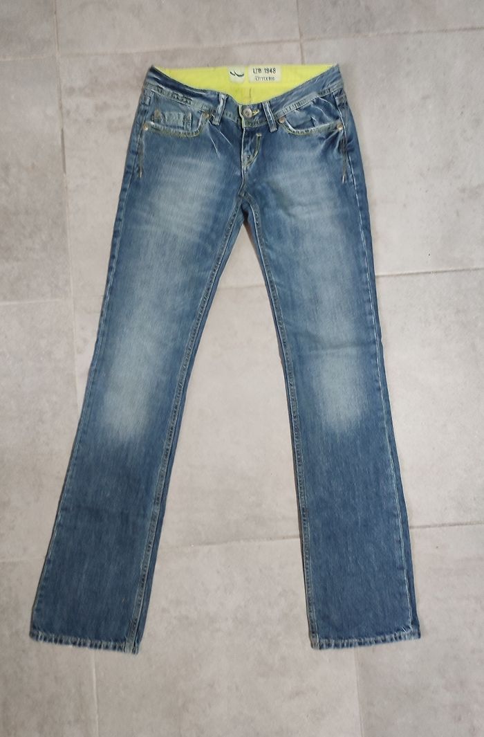 Jean femme taille basse LTB - photo numéro 9