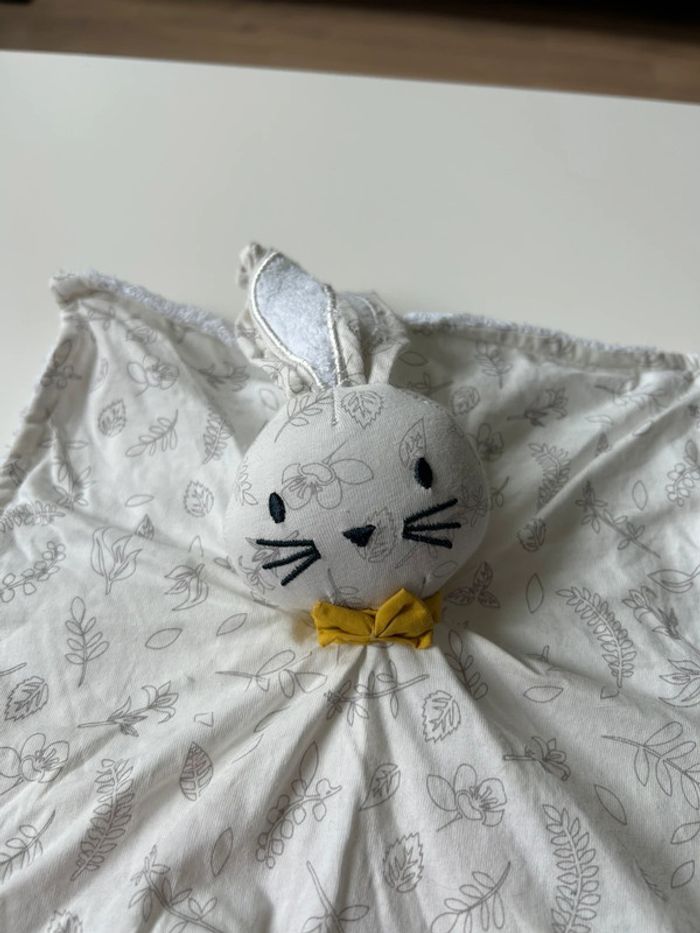 Doudou plat lapin domiva - photo numéro 2