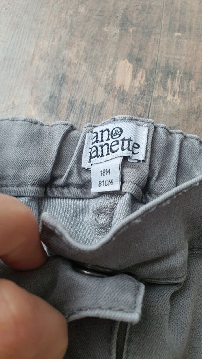 Pantalon nano&nanette 18 mois en très bon état - photo numéro 3