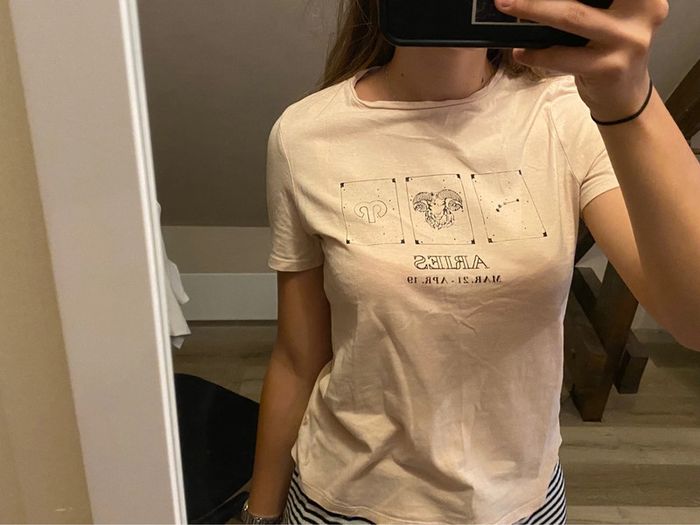 t-shirt signe, astrologique, bélier - photo numéro 3