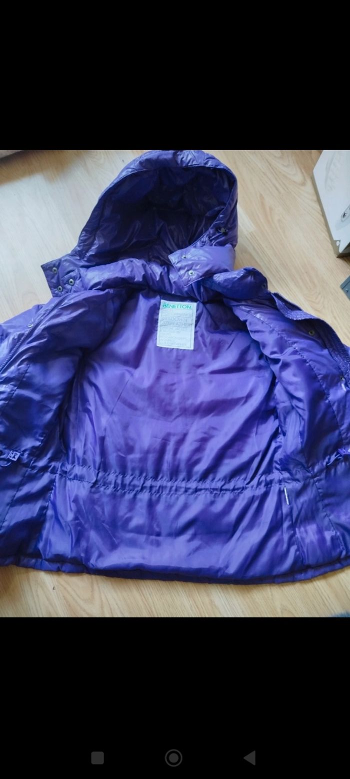 Doudoune en plume Benetton 12 ans - photo numéro 8
