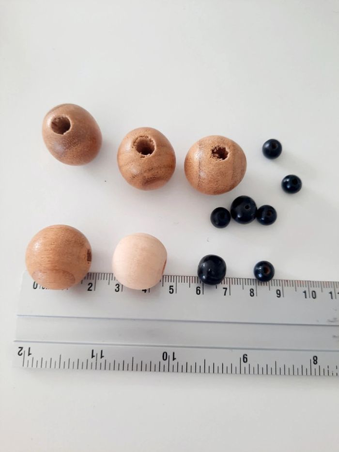 Perles en bois #lora11loisircreatif