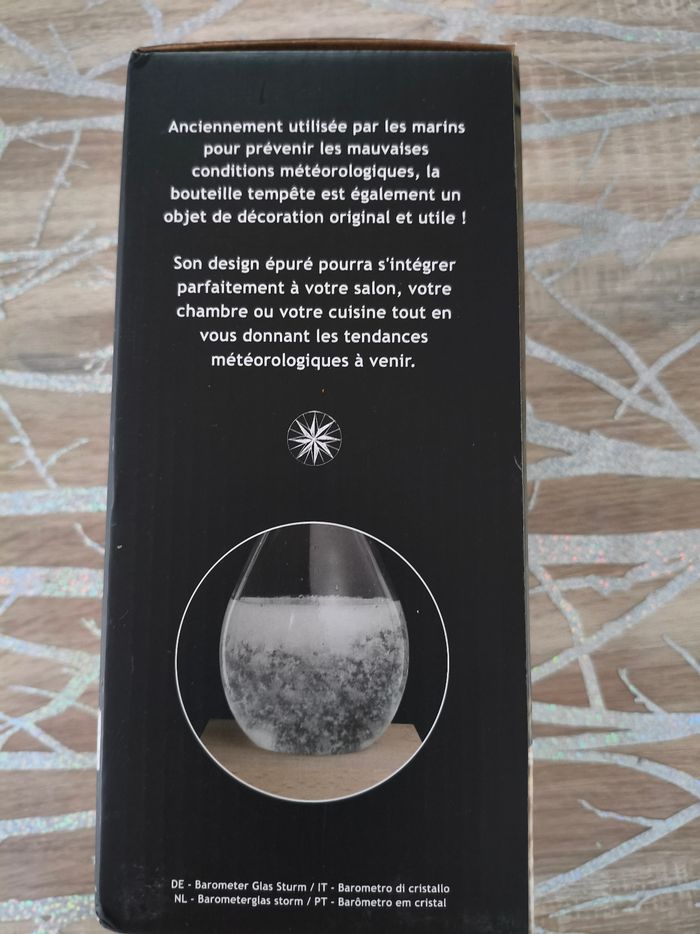 Bouteille à cristaux tempête - photo numéro 4