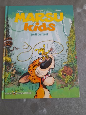 BD.Marsu kids. Sortie de l'œuf