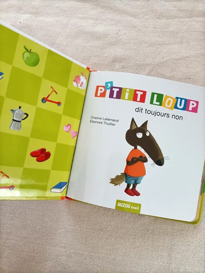 Livre P'tit Loup dit toujours non - photo numéro 7