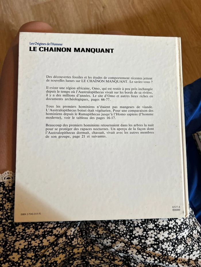 Livre : les origines de l’homme - photo numéro 2