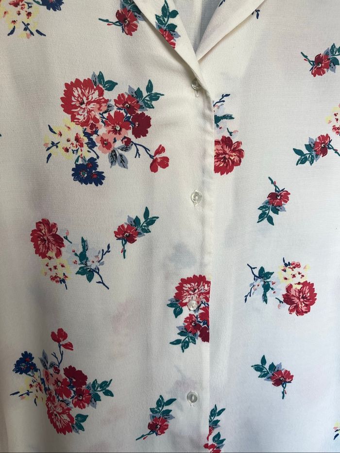 Chemise fleuri comptoir des cotonniers taille 36 - photo numéro 2