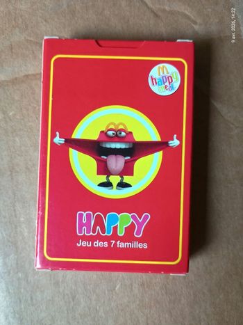 Jeu des 7 familles Mcdo