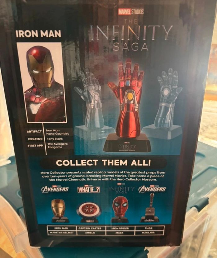 Infinity saga Iron Man - nano gauntlet - neuf jamais ouvert - photo numéro 2