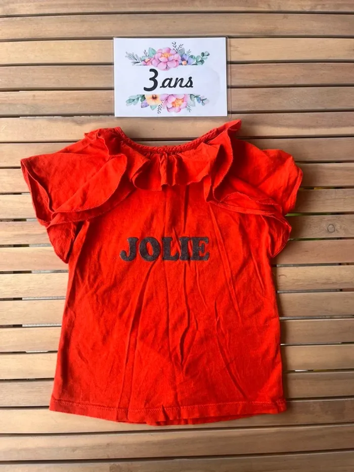 Teeshirt coton kiabi 3 ans