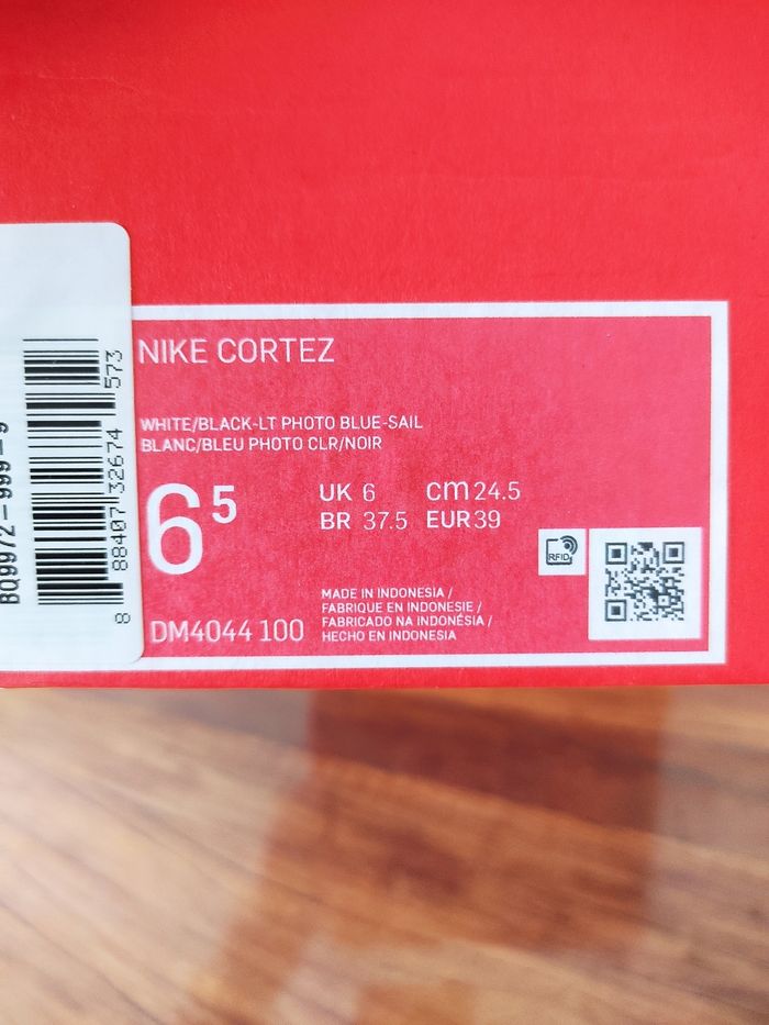 Baskets Nike Cortez T 39 - photo numéro 9