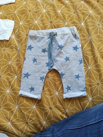 Jogging pantalon sarouel étoiles