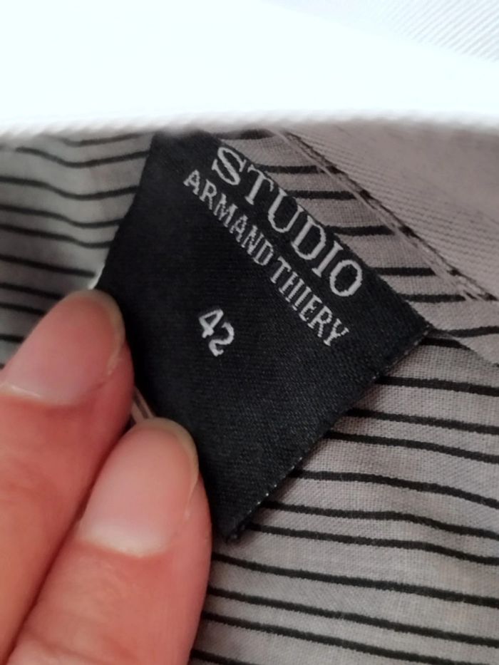 Pantalon gris homme -armand Thiery -taille 42 - photo numéro 3