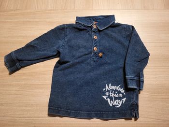 Maillot manche longue taille 12 mois (74 cm)