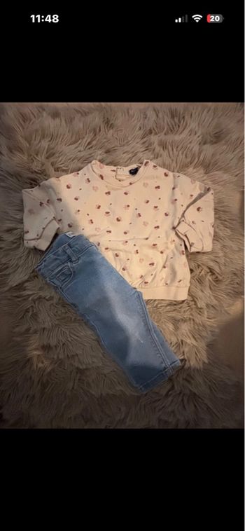 Ensemble bébé fille