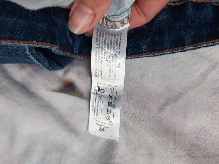 Jeans brut flare évasé XS - photo numéro 3