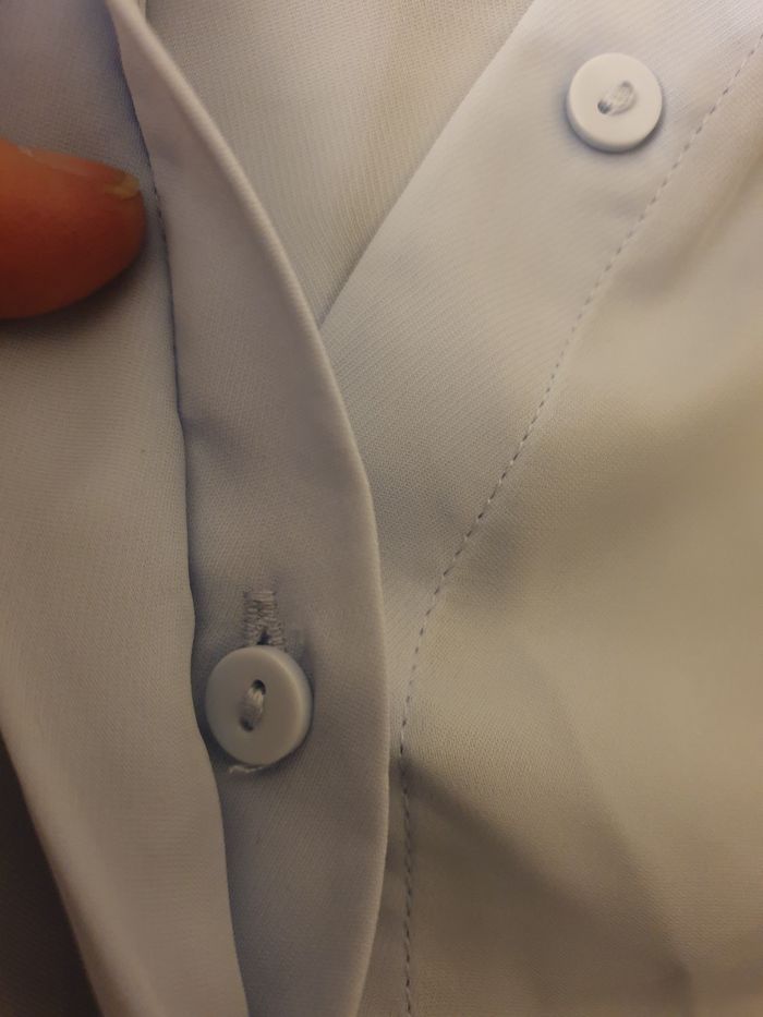 Blouse sans manche bleu ciel – H&M – Taille 34 - photo numéro 4