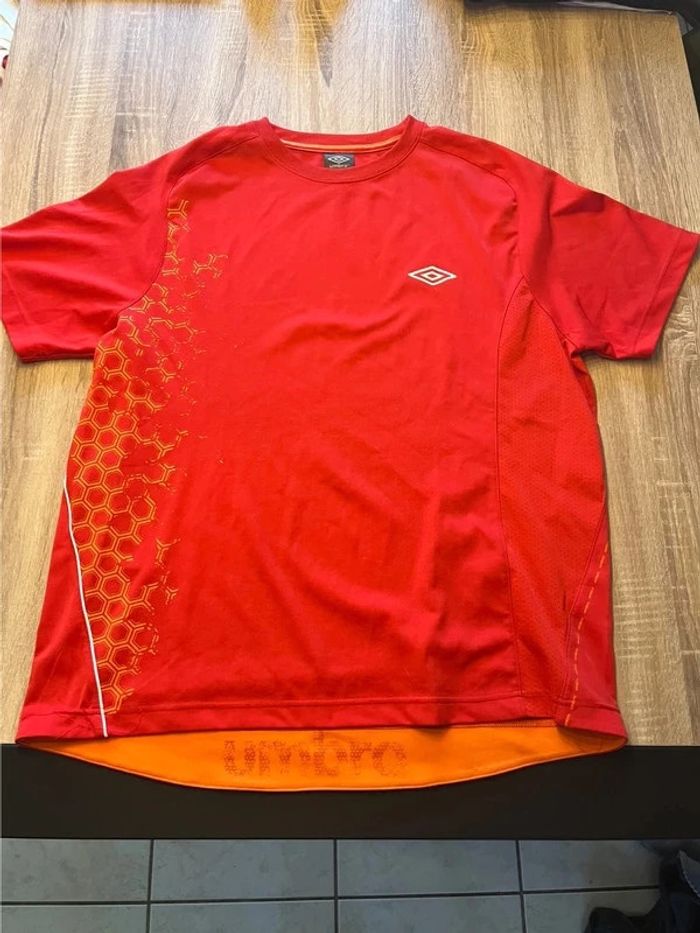 T-shirt manches courtes rouge - photo numéro 2