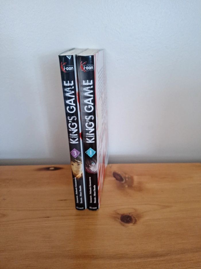 Manga king's game 2 tomes - photo numéro 4
