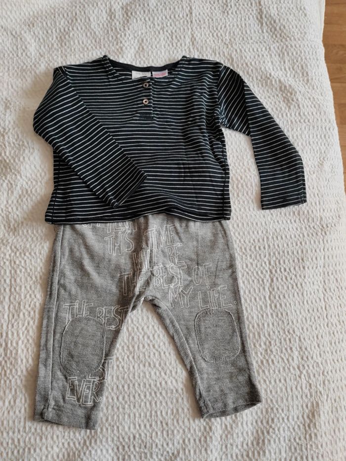 lot garçon zara 6-9 mois - photo numéro 6
