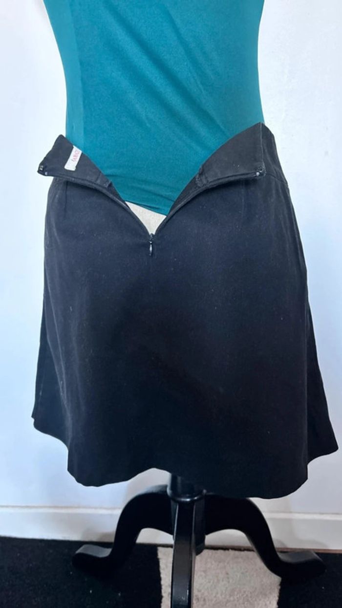 💕 mini jupe noire taille 36 s #camaieu - photo numéro 7
