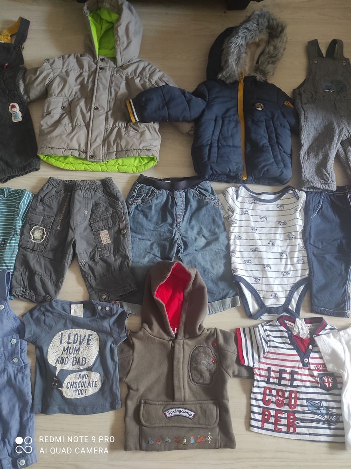 Lot vêtements bébé garçon - photo numéro 3
