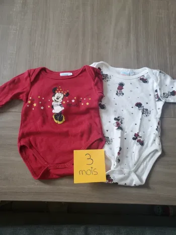 Lot de 2 bodies