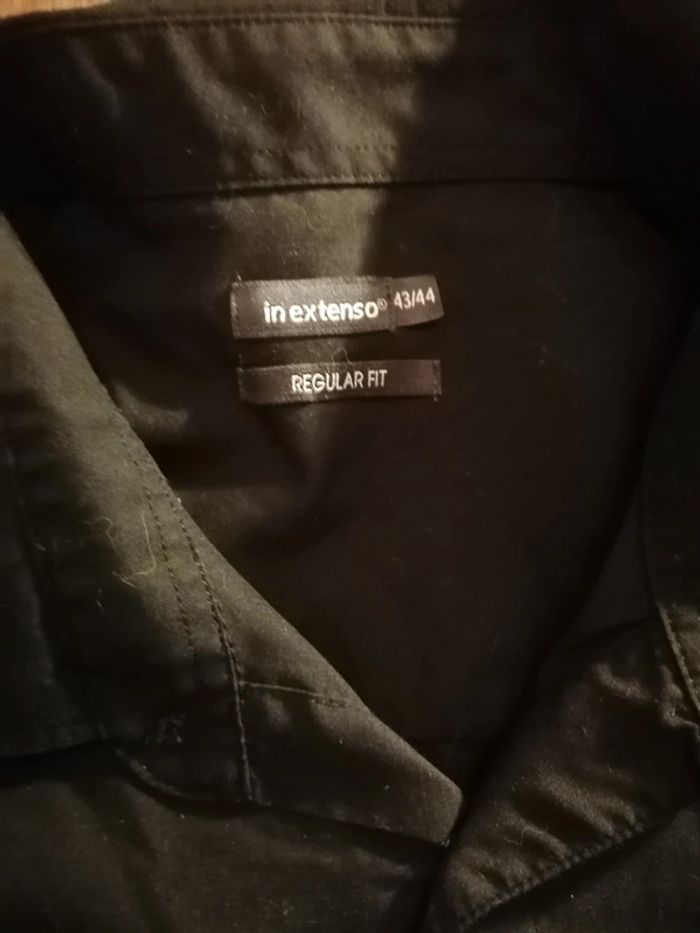 Chemise noir in extenso - photo numéro 2
