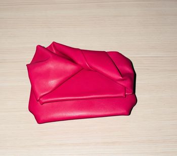 Petit sac rose fuchsia – style clutch