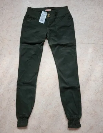 Pantalon vert bouteille