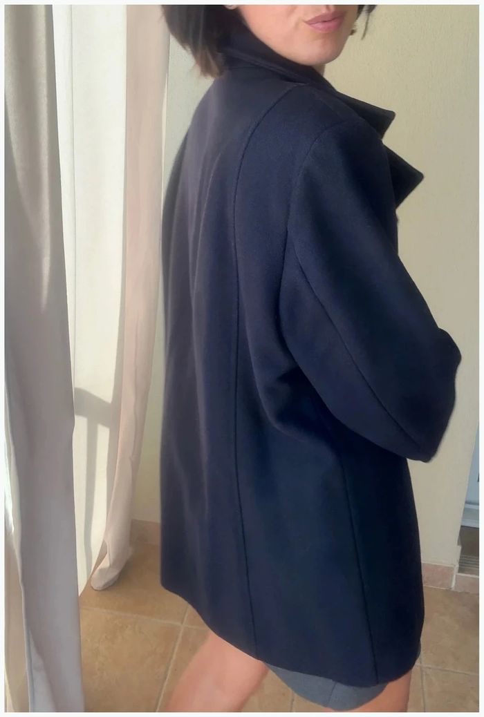 Caban Saint James bleu marine 46 très bon état - photo numéro 2