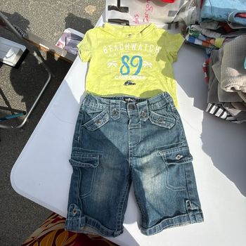 Lots short et tee shirt